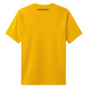 تیشرت زرد سفارشی