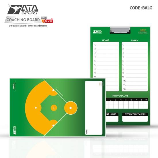 کوچینگ برد بیسبال سایز L