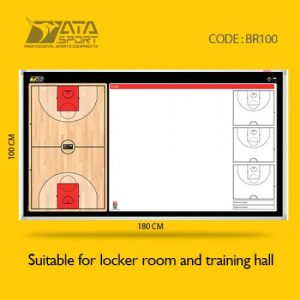 کلاسیس برد 100×180 بسکتبال قرمز